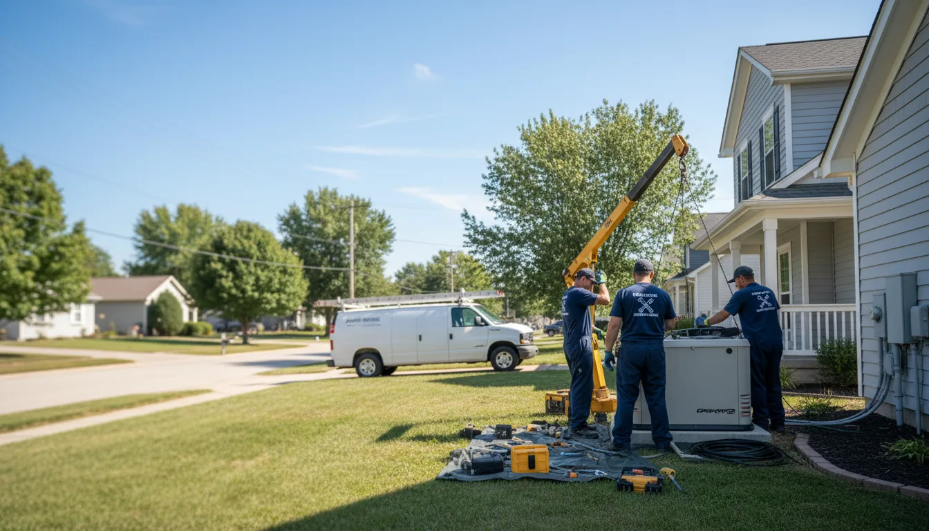 Generator Installation in Tiplersville, MS near me